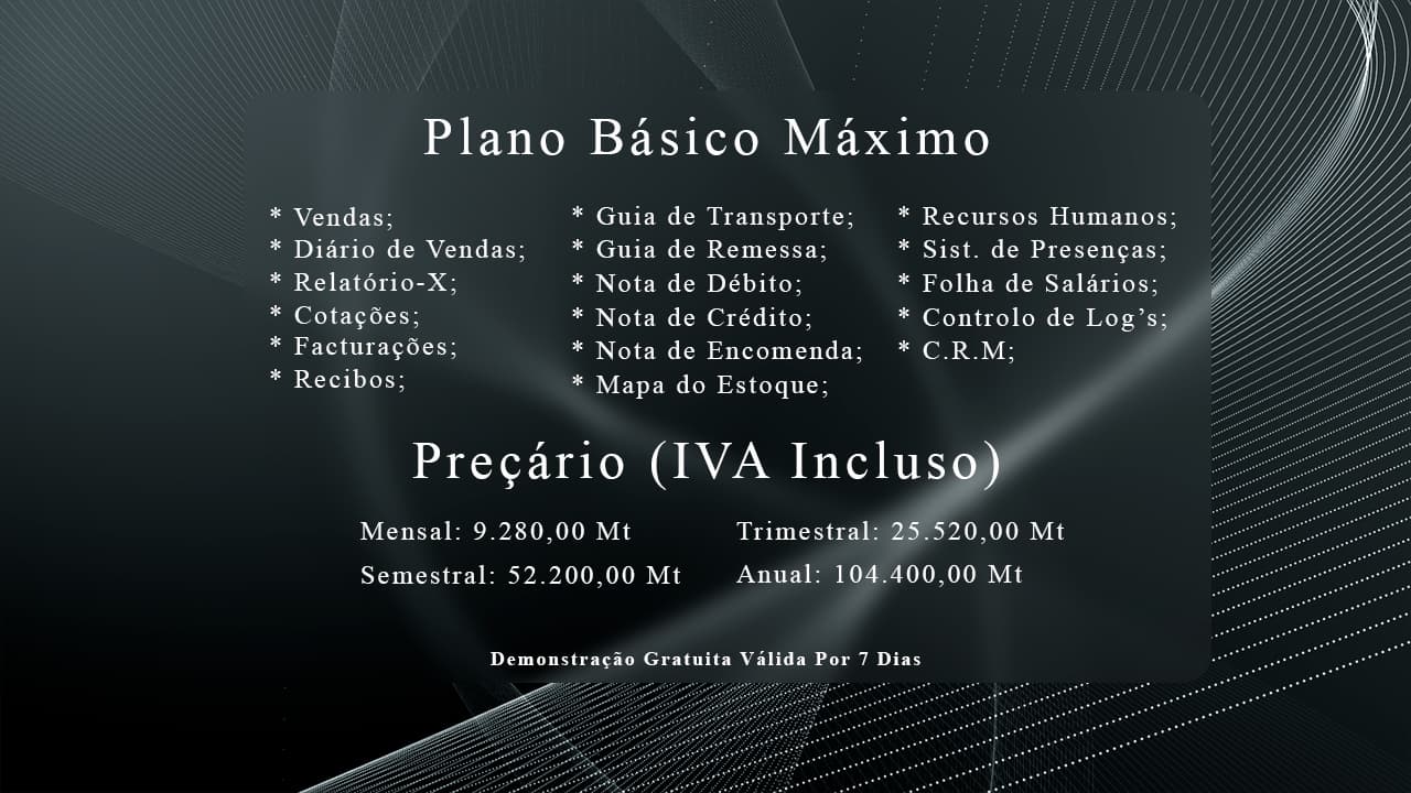 Plano Básico Máximo