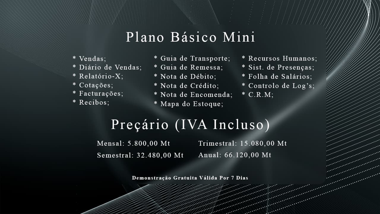 Plano Básico Mini